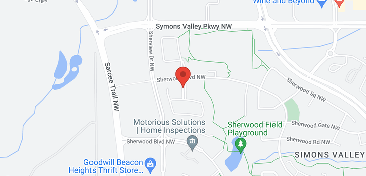 map of 192 SHERVIEW Grove NW